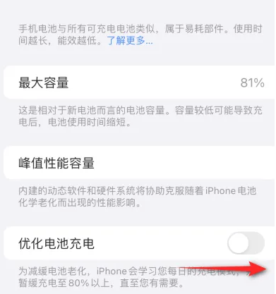 嘉荫苹果15维修分享iPhone15充电到80%就充不进电了怎么办 