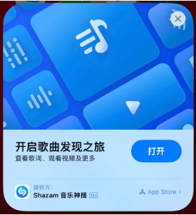 嘉荫苹果14维修站分享iPhone14音乐识别功能使用方法 