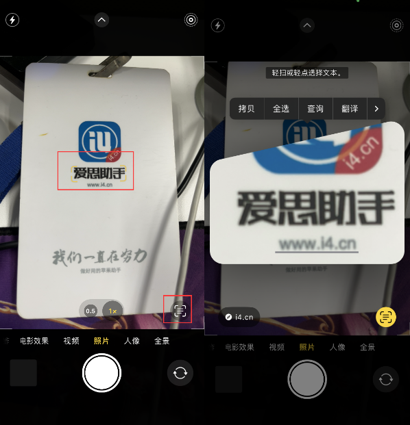 嘉荫苹果手机维修分享升级iOS 16后如何通过相机翻译文本 