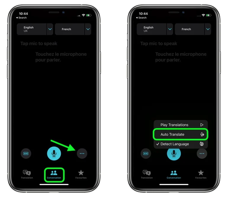 嘉荫苹果手机维修分享iOS 15 “翻译” App 新改进 