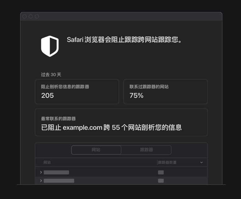 嘉荫苹果手机维修分享如何在 Safari 浏览器中查看和打开隐私报告 